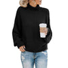 For Us Momma Black / S Winter Turtleneck Sweater - 50% Off!