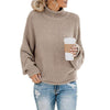 For Us Momma Khaki / S Winter Turtleneck Sweater - 50% Off!