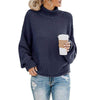 For Us Momma Navy / S Winter Turtleneck Sweater - 50% Off!