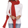 For Us Momma Red COVID-19 SALE! 50% Off! 2021 Crochet Sweater-Scarf With Sleeves