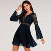 State of Being Now Navy Blue / XS Zoey's Lace Dress